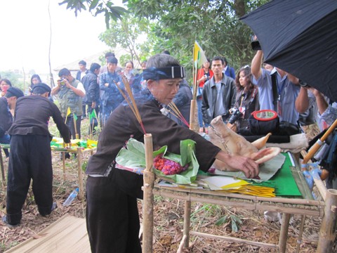 Unique Cam Muong festival of Lu ethnic people in Lai Chau province - ảnh 1